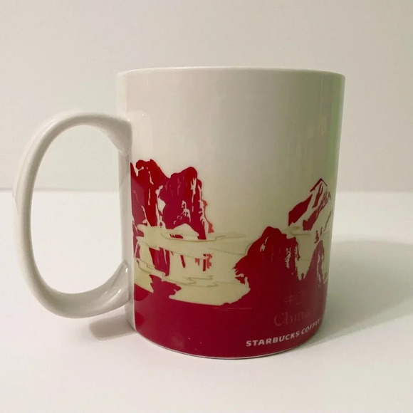 2013 Starbucks China Global Icon City Series Coffee Mug 16 oz Cup Dragon - Picture 3 of 11